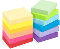 Agoer 1200 Sheets Mini Sticky Notes - 2 x 1.5 Small Sticky Pads, Clean Removal, Bright Colors Self-Stick Pads - Colorful Notes for Office, Home, School (12 Colors)