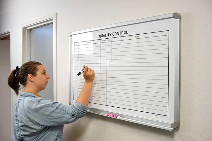 Quality Control Whiteboard 60" x 40"