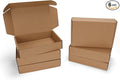 PHAREGE 9x6x2 inch Shipping Boxes 6 Pack Brown, Tab Lock Tuck Top Mailer Boxes for Packaging Small Business, Small Cardboard Gift Boxes for Wrapping Mailing Present