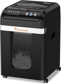 Bonsaii Paper Shredder Heavy Duty, 200-Sheet Auto Feed Micro-Cut 60 Minutes Nonstop P-4 High Security Shredders, 8.1 Gallon Large Bin Document Shredder for Office, Commercial Grade Shredder (C283-A)