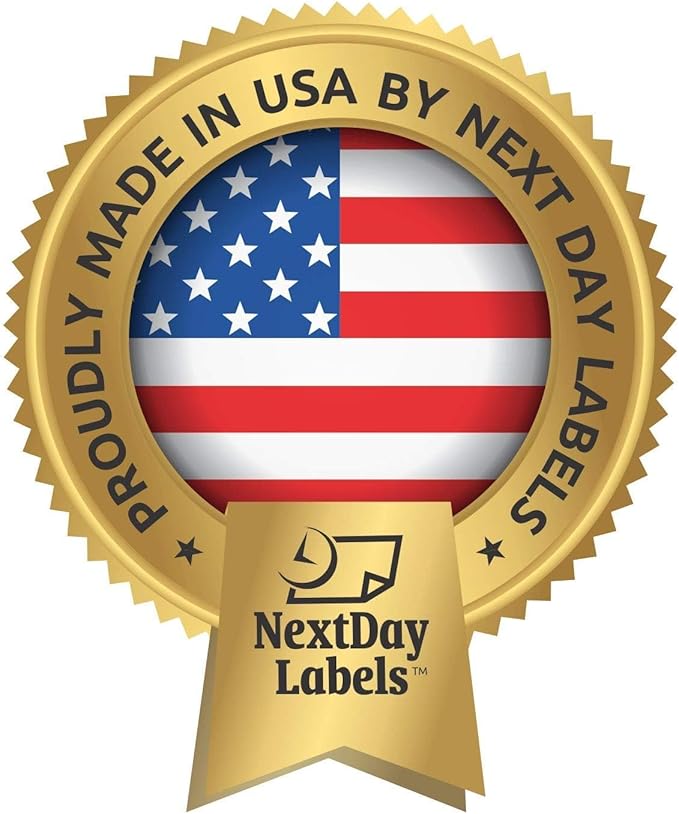 Pack of 50 Sheets, 8-1/2 x 11" Fluorescent Labels for Laser & Inkjet Printer (Pink Fluorescent, 1" Round - 63 per Page, 3150 Labels)