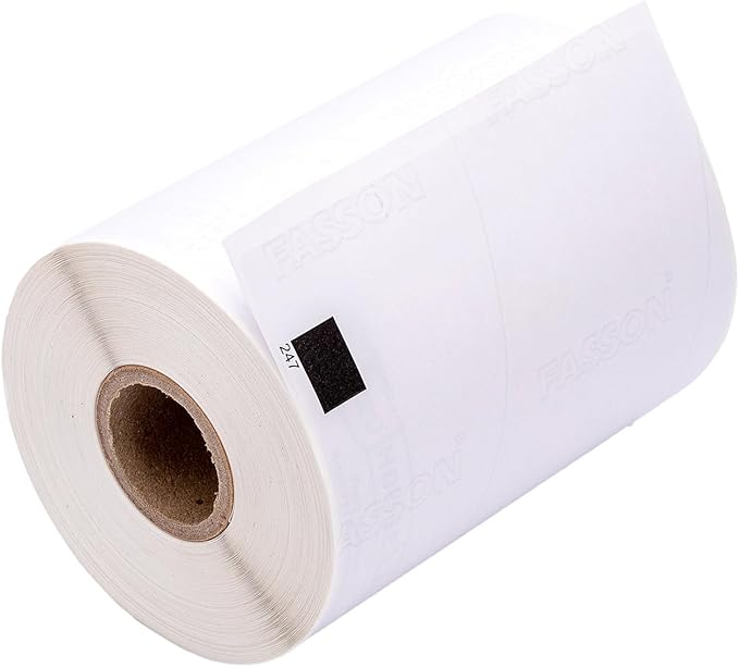 HOUSELABELS Compatible with DK-1247 Replacement Roll for Brother QL Label Printers; 180 Large Shipping Labels; 4.07" x 6.4" (103mm*163mm) - 4 Rolls