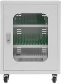 QUEWATSA Cell Phone Charging Station, 30-Device Rechargeable Mobile Phones Charging Cabinet, Locking and Charging Phone Storage Box, Mobile Charging Cart, Lockable Device Charging Locker