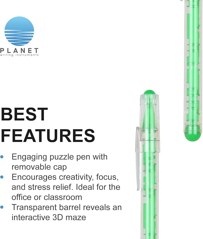 Custom Maze Ballpoint Pens – Personalized Puzzle Pens with Logo/Text – Promotional Pens for Events, Schools, Trade Shows – Fun Interactive Design (Yellow, 150 Count, Pack of 1)
