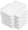 White Sticky Notes 3 x 5 in,10 Pads Large Notepads,100 Sheets/Pad Sticky Note Pads,1000 Sheets in Total Long Memo Pads,Super Sticky Pads for Office, School, Home,Meeting,Notebook Monitors Wall