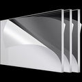 Roowest 3 Pcs 24'' x 36'' 1/4 Inch Thick Clear Acrylic Plexiglass Sheets Plastic Panels Sheets Cut to Size Cast Acrylic Board Panel with Protective Film for Craft DIY Projects Display Sign Frame