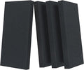 UMIACOUSTICS 4 PCS Acoustic Panels with Hanging Hardware, 2” Thick Fiberglass Sound Proof Panels for Studios, Office, Home Theater Ceiling or Wall- Blue Grey