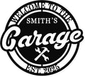 Personalized Garage Sign, Personalized Fathers Day Sign for Dad, Mechanic Workshop Sign, Metal Garage Wall Decor, Custom Garage Sign, Gift for Grandpa，garage decor for men