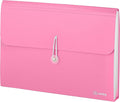 Accordion File Organizer 13 Pocket Expanding File Folder with Labels, Accordion File Organizer Letter Size Letter A4 Paper for Receipts, Bills and Documents 13" x 9.5” –by Enday