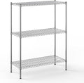 Regal Altair 18" Deep x 42" Wide x 54" Height Wire Shelving Kit | 3-Tier | NSF Commercial Storage Rack Unit