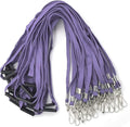 Bird Fiy Lanyard Light Purple Lanyards Neck Flat Premium Breakaway Badge Lanyard with J-Hook for ID Nametag Badge Holder