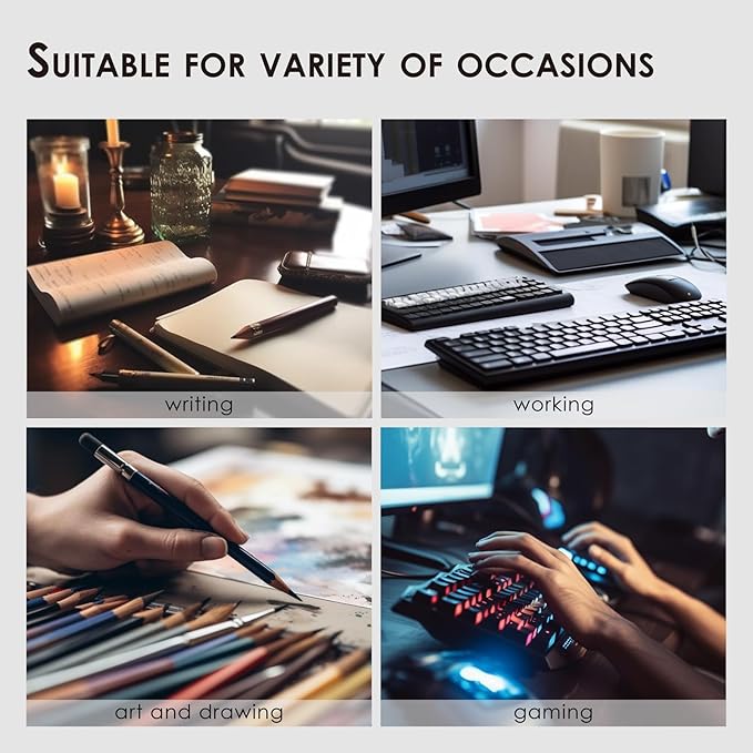 Leather Desk Mat - Small Non-Slip PU Desk Pad for Office and Home - Desk Organization and Accessories - Ideal for Large Mouse Pad and Small Desk Mats on Top of Desks (Rose Red,23.6"x 13.8")
