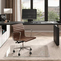Vitrazza Glass Chair Mat 46” x 60” Superior ¼ Thick, Luminoso Low-Iron Ultra Clear, Certified Tempered Safety Glass, Delivers a Smooth Glide, Protects Carpet or Wood, Beautiful in Home or Office.