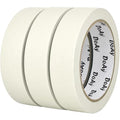 DOAY 3 Pack White Painters Tape - Masking Tape 1 Inch Wide - Multi-Surface, Smart Adhesion, Indoor & Outdoor - 270FT Total - Paint Tape for Artist, DIY, Labeling, Art, Car, General Purpose (#3910)