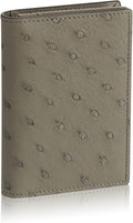 Leather Business Card Case Holder for Men & Women, Italian Calfskin
