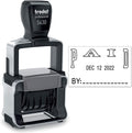 Trodat 5430 Professional Self-Inking Date Stamp with Paid - Black Ink
