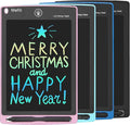 LCD Writing Tablet 8.5 Inch 4 Pack Electronic Writing Drawing Pads Doodle Board Gift for Kids Boys Girls