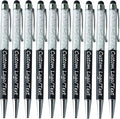 Yucold Customized Pens with Name/Logo - Touch Screen Stylus Ballpoint Pen, Perfect for Weddings, Business & Personalized Gifts (Black,200)