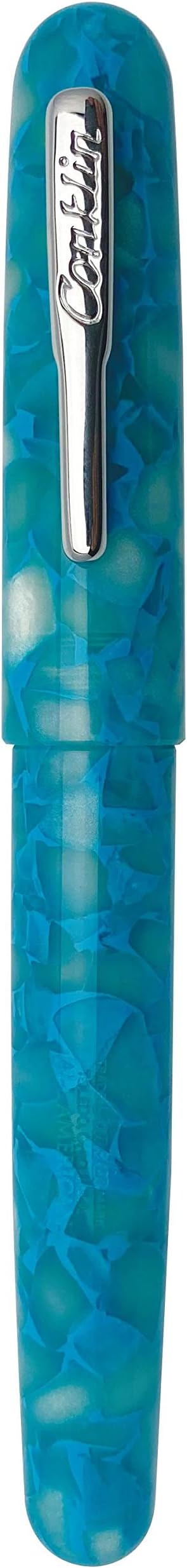 Conklin All American Fountain Pen in Turquoise Serenity – Fine Nib, Elegant Design & Premium Quality – Ideal Gift for Professionals & Pen Enthusiasts