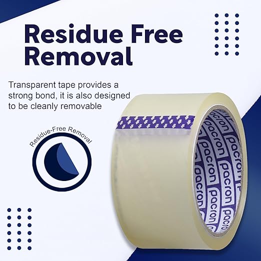 Clear Packing Tape -12 Heavy-Duty Wrapping Tape - 110-Yard Length, 1320 Total Yards 2.88-Inch Wide Strong Adhesive Rolls for Moving Boxes, Office Packaging, Storage Organization & Warehouse Shipping
