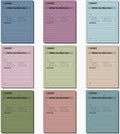 Eaasty 9 Pieces While You were Out Pads 4 x 5 Inches Assorted Colors Sticky Notes Adhesive Message Pads Urgent Notes for Work Call, Office Supplies, 40 Sheets/Pad (Pastel Colors)