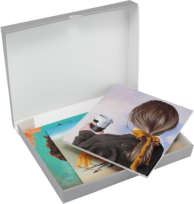 Jerry's Artarama Viewpoint Archival Storage Box (16x20) - Preserve Your Art, Easy to Assemble, Perfect for Photos, Artwork, Prints, and Record Storage