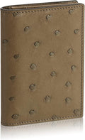 Leather Business Card Case Holder for Men & Women, Italian Calfskin