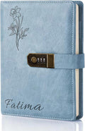 Bliver Personalized Leather Journal Custom Notebook Customized Engraved Journal Gift for Friends, Coworker,Graduation,Teacher