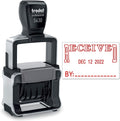 Trodat 5430 Professional Self-Inking Date Stamp with Received - Red Ink