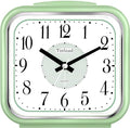 Tinload 5.5" Large Analog Alarm Clock Silent Non Ticking, Gentle Wake, Beep Sounds, Increasing Volume, Battery Operated Snooze and Manual Light, Easy Set