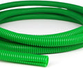 Split Wire Loom Tubing,10,25ft Cord Protectors from Pets No Chew, Flexible Wire Covers Cord Protectors, Protective Split Cable Sleeve for Automotive Home Industrial Wires(Green, 0.51inch-25ft)