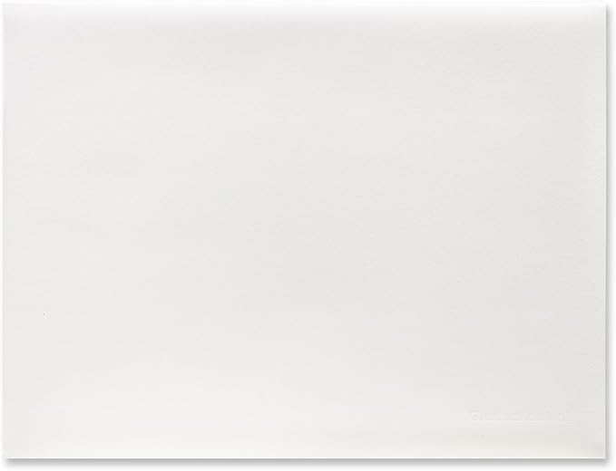 GraduationMall 8.5"x11" Smooth Padded Diploma Cover Certificate Holder White,12-Packs