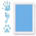 Clean Touch Ink Pad for Baby Handprints and Footprints – Inkless Infant Hand & Foot Stamp – Safe for Babies, Doesn’t Touch Skin – Perfect Family Memory or Gift – Blue Print Kit by Tiny Gifts