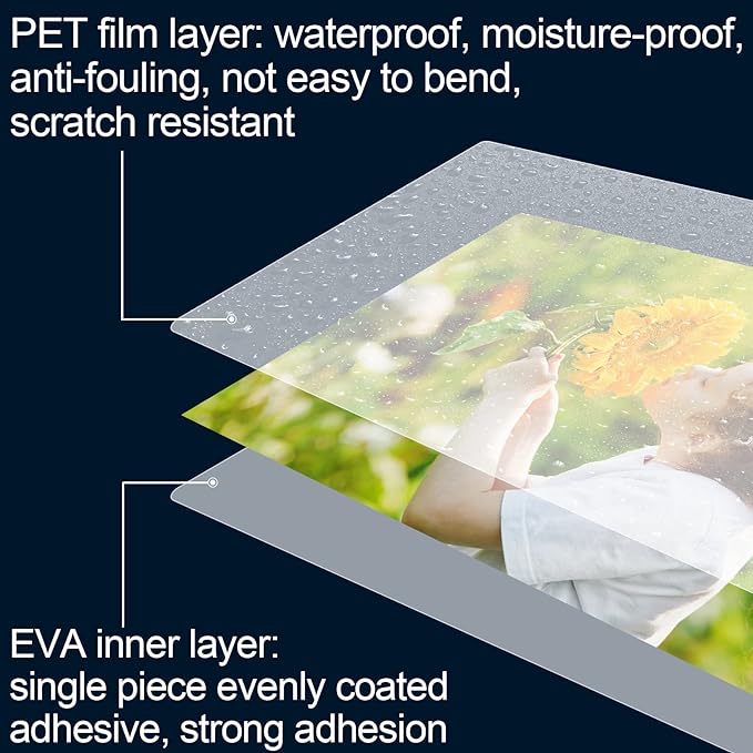 HERKKA 300 Pack Laminating Sheets, Hold 11 x 17 Inch Sheet, 3 Mil Clear Thermal Laminating Pouches 11.5 x 17.5 Inch Lamination Sheet Paper for Laminator, Round Corner