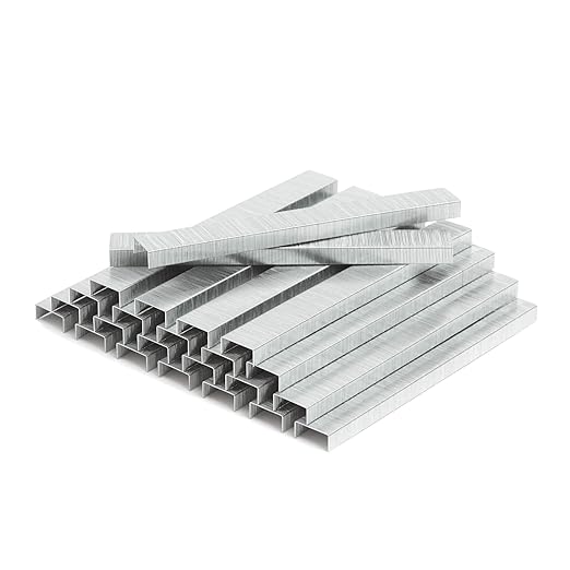 50,000 Staples - 1/4 Inch Length, 210 per Strip, Jam-Free Chisel Point, 10 Boxes of 5,000, Fits Standard Staplers