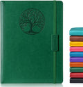 Biuwory Lined Journal Notebook for Women Men,256 Pages B5 Large Hardcover Leather Journals for Writing,Travel,Business,Work & School,College Ruled Notebooks for Note Taking,Diary Notepad 7.8"×10.2"