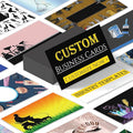 Custom Business Cards Personalized Business Cards for Small Business 300gsm Matte Paper Front & Back Sides Printed 3.5" x 2" - Custom Business Cards1