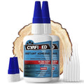 CYAFIXED Professional Grade Cyanoacrylate Super Glue, Ultra Thick Viscosity CA Glue for Woodworking, 4 oz. Value Pack - Instant Adhesive for Woodworking, Gap Filling, Heavy Duty Wood Bonding