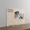 Large Felt Bulletin Board for Wall, 24"x18" Frameless Picture Board, Soft Felt Cork Board for Office, Home Planning & Office Wall Decor, Easy Install Pin Board
