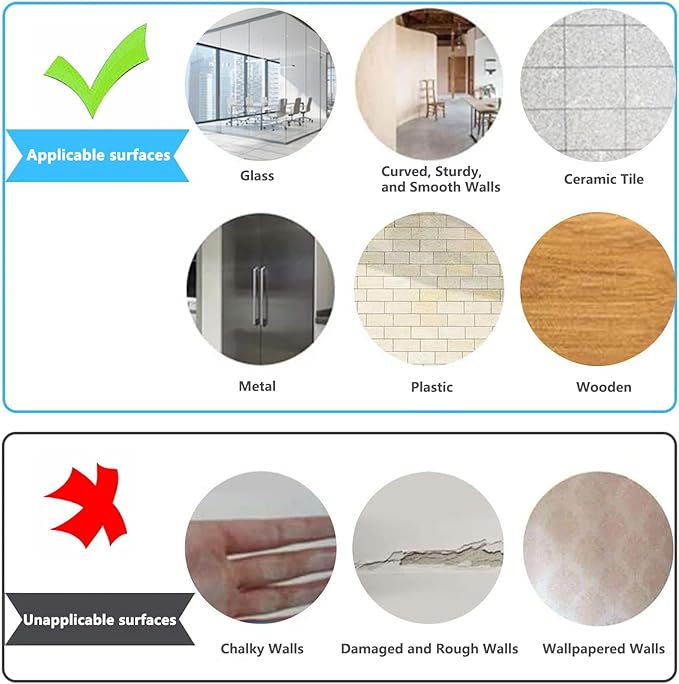 Magnetic Dry Erase Whiteboard Paper with Adhesive, 94" x 47" White Board Film for Wall, Easy to Write and Clean Dry Erase Board for Office, Classroom, Home, Include Marker, Magnetic Eraser and Magnets