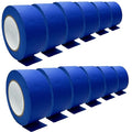 Premium Blue Painters Tapes, Masking Master Tape, No Residue & Easy Removal, Painting Tape for Painter, DIY Paper Arts & Crafts, Spraying Drywall Paint, 12PCS 1.88 Inches x 60.1 Yd Painter's Tape
