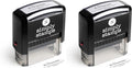 The Duncans Personalized Self-Inking Address Stamp | Envelope Return Address Stamp for Couples and Families | Custom Rubber Address Stamp (2, Medium)