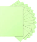 Silunkia 40 Sheets Light Green Cardstock 8.5 x 11 Craft Paper, 75lb Premium Green Paper Card Stock for DIY Cards Making, Greeting Cards, Wedding Invitations, Birthday Party