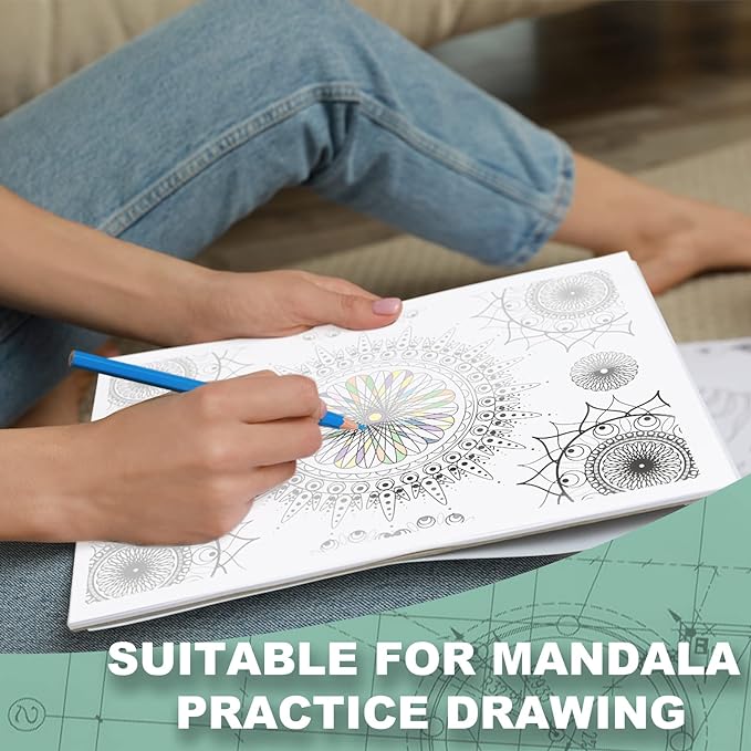 Tracing Paper for Drawing, 9 X 12'' Tracing Paper Pad, 75 Sheets Transparent Vellum Paper for Tracing Pads, 38lb/60gsm Translucent Trace Pad for Pencil Sketching, Image Tracing.