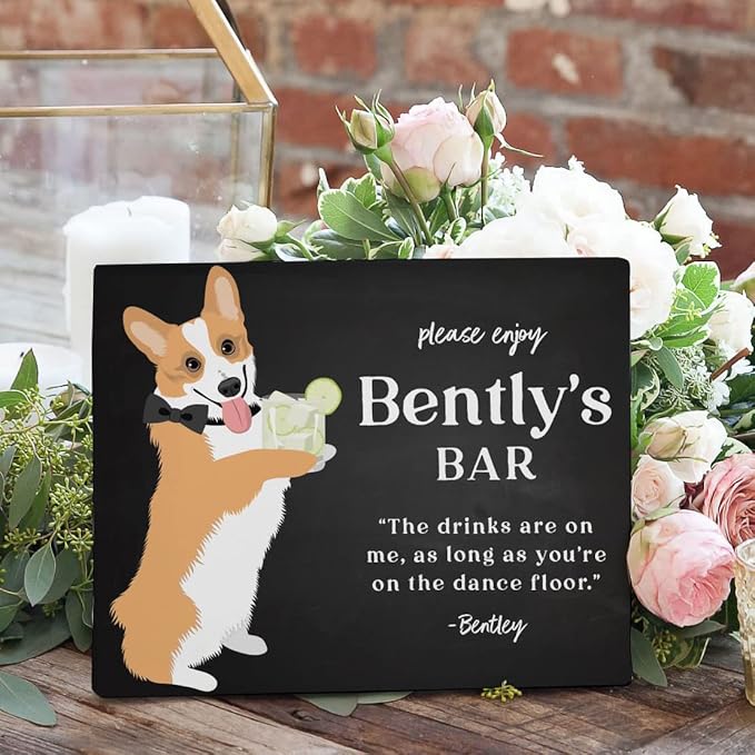 YEEON 3 Pack 8.7x12 in Desktop Small Chalkboard Sign with Wood Base