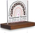 Occupational Therapist Gift Desk Sign, Appreciation Thank You Plaque for OT Professionals, Office Decor for Therapy Clinics and Rehab Teams, Inspirational Difference Maker Sign PA100
