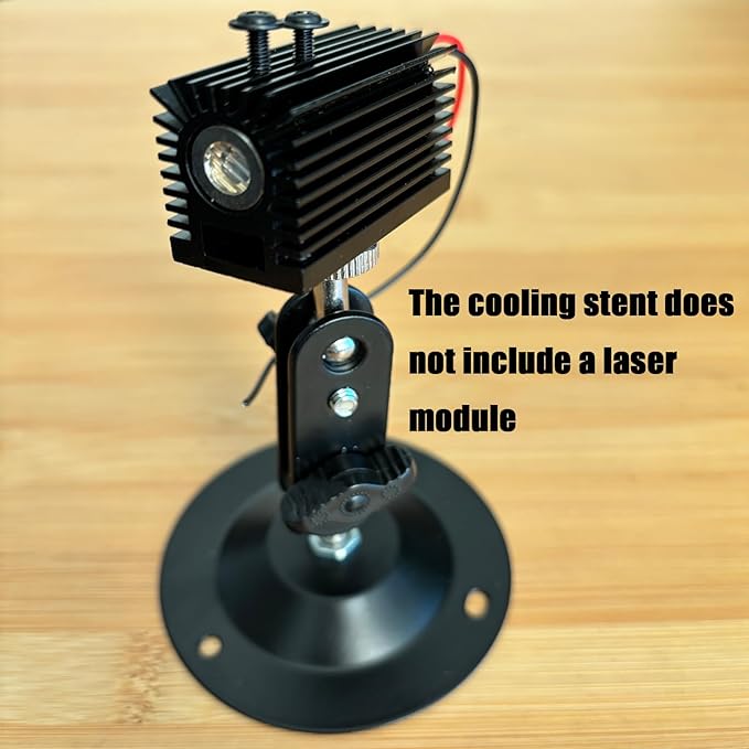 Laser Positioning Bracket Laser Module Fixing Bracket 360-degree Adjustable Positioning Bracket 12mm (12mm-2packs)