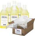 IDEAL Shredder Maintenance Combo Pack AC0920H Heavy-Duty Shredder Bags 20x47 Case of 80 40Gallon Gusseted + High-Cling Lubricating Shredder Oil 6x1-Quart Bottles, IDEACCED21/6H For 2503 2604 3104 3105