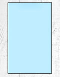 Colored Copy Writing and Printing Paper, 20 Pound, 75 GSM. 8.5"x14"/ Legal Size, 500 Sheets Per Ream. (500, Blue)