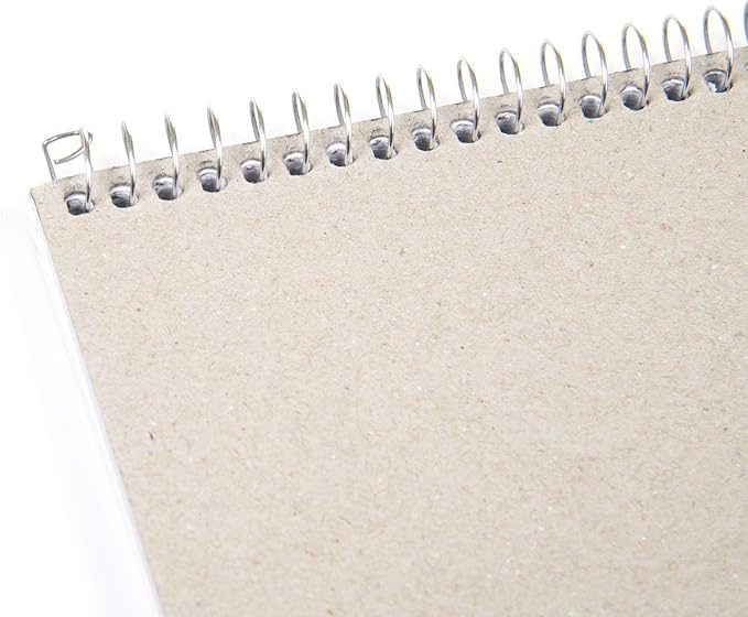Mintra Office Steno Books - (Pastel 8PK - Lavender, Sage, Salmon, Spring Pink) - Poly Cover, Narrow Ruled Paper, 6" x 9", 100 sheets for Writing Notes for school, office, 6x9 steno notepad, top bound spiral (8 PACK)